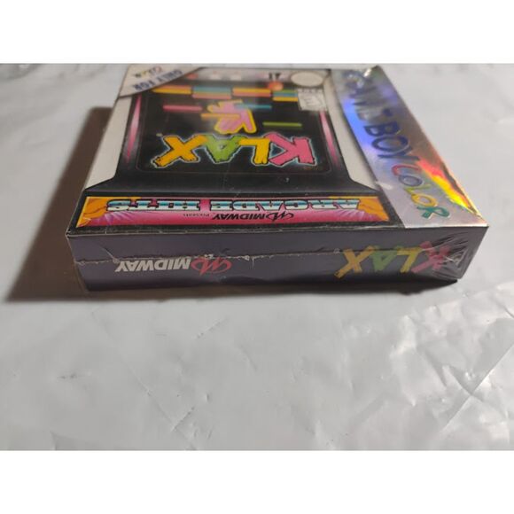 Nintendo Game Boy Color Game Klax New & Sealed In Box - Picture 4 of 9